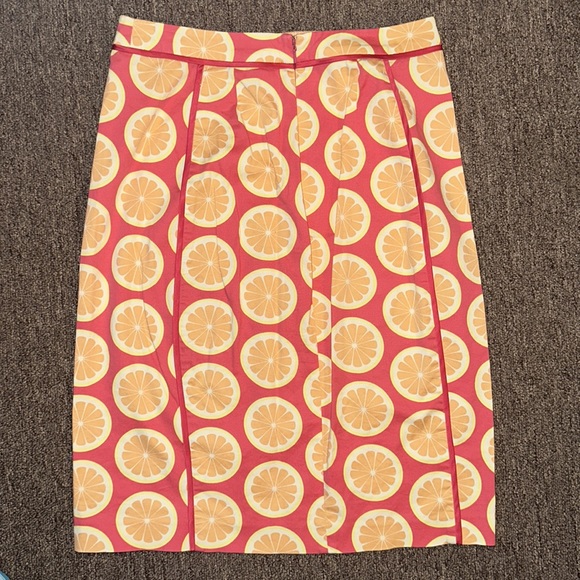 Women’s Small DownEast Orange Slice Skirt *Great Condition* - Picture 4 of 11